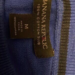 Banana Republic Blue Men's Sweater